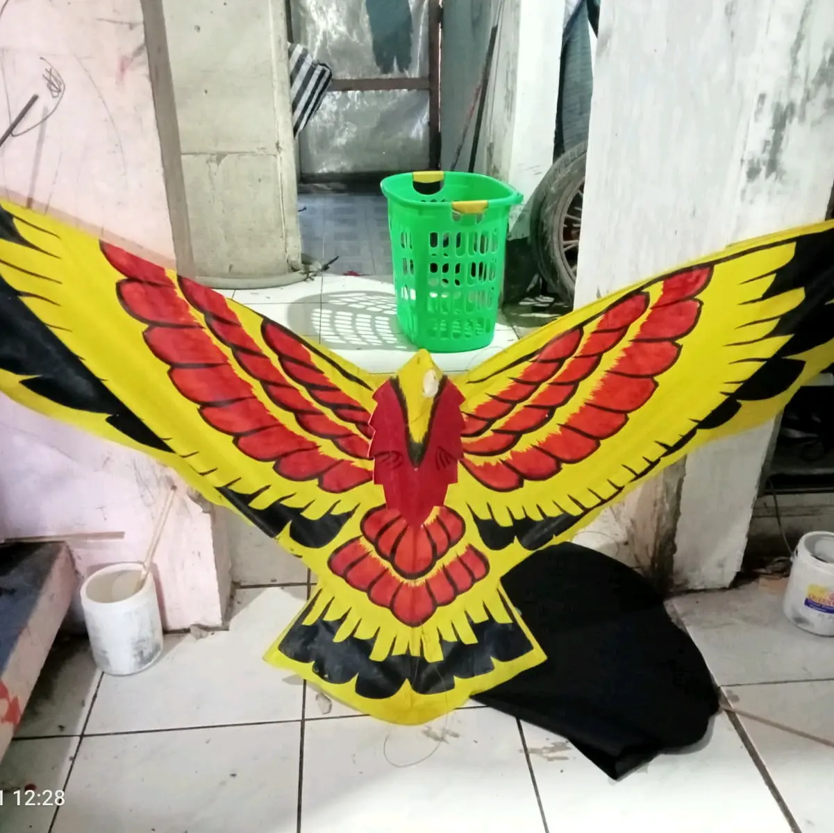 Layangan Rajawali Besar Terbang Benang Set Hadiah Set Hadiah