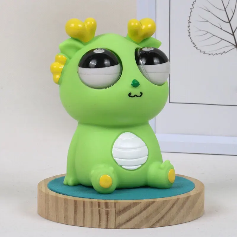 Rồng Mắt Lồi Squishy Nắn Bóp Đàn Hồi Giảm Stress Slime Đồ Chơi Trẻ Em Hot Trend Giảm Căng Thẳng Toy Xả Stress 2