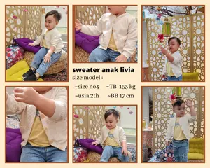 Sweater Anak LIVIA unisex Baju Fashion