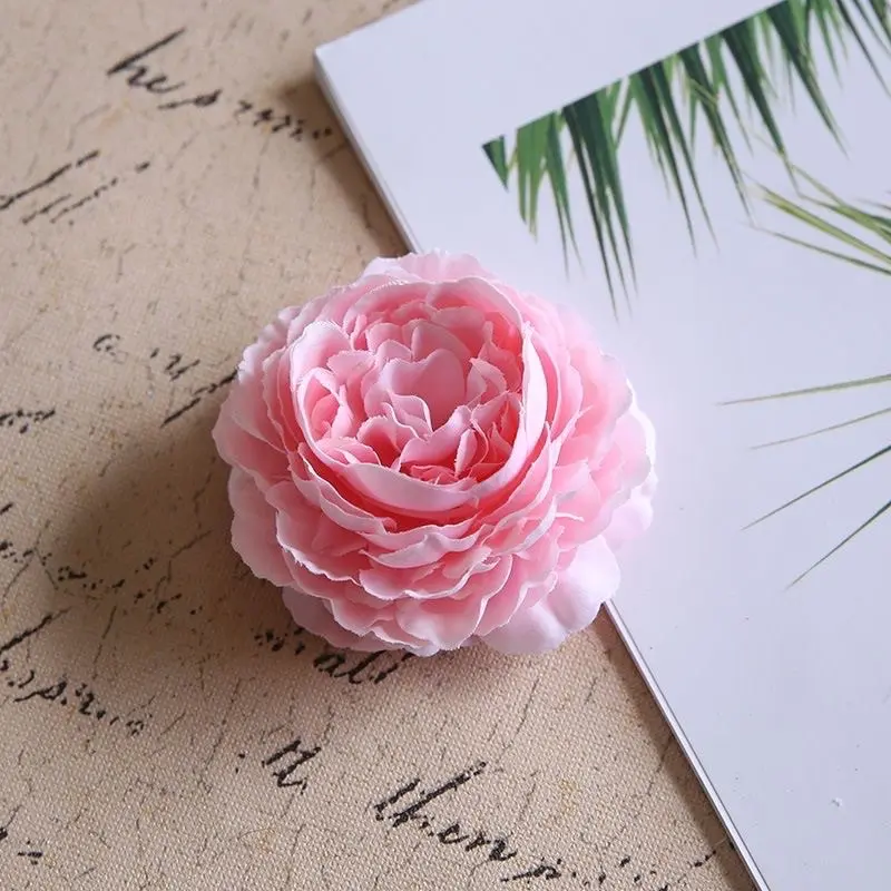 Sỉ đầu bông hoa trà MAO LƯƠNG trang trí oản,hộp quà,mix hoa sáp 1