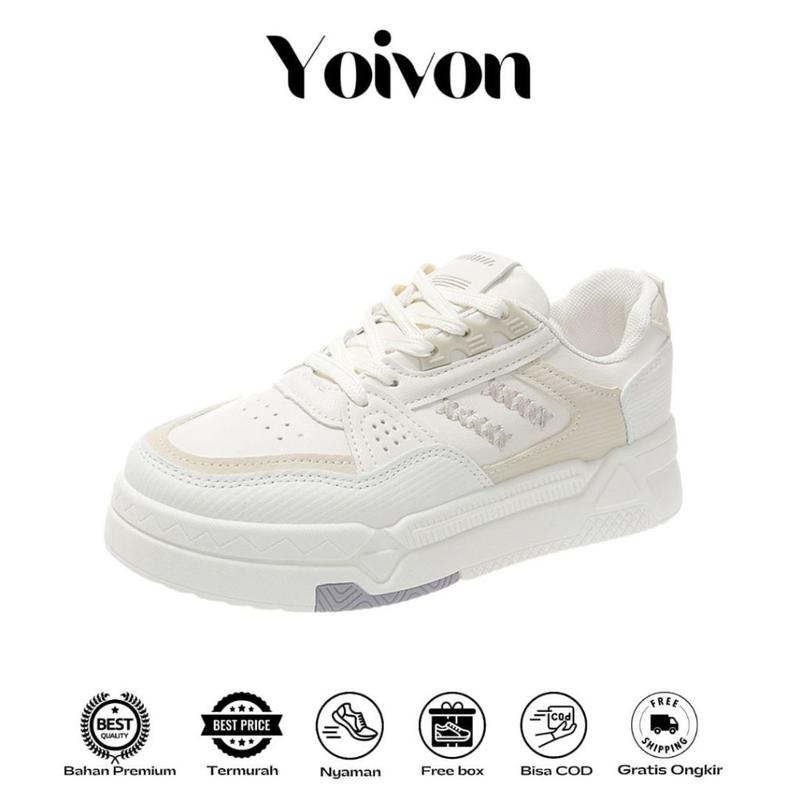 YOIVON - Free Box Lucas Sepatu Sneakers Wanita Kualitas Premium 2