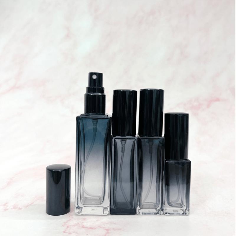   HCM  Vỏ rỗng chai chiết nước hoa thân màu đen gradient dung tích 5ml 9ml 20ml vòi xịt phun sương sang trọng. 