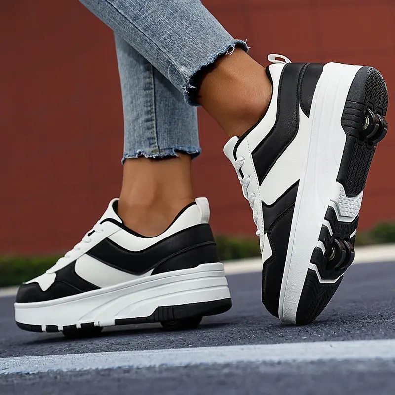 Trendy Kids' Skate Shoes: Stylish Lace-Up Sneakers for Boys and Girls, Perfect for Casual Wear, Sports, and Training 7