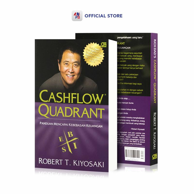 Buku Manajemen Dan Bisnis / Rich Dad Poor Dad / Rich Dads Cashflow Quadrant ( Edisi Revisi ) / GRAMEDIA PUSTAKA UTAMA - GPU 1