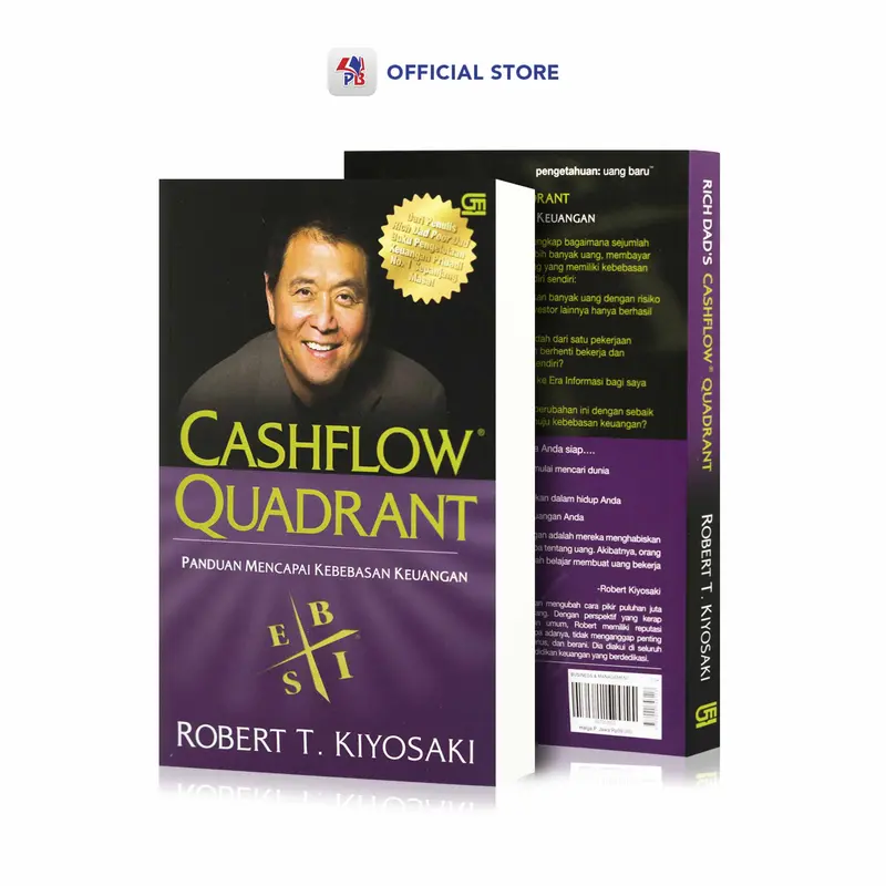 Buku Manajemen Dan Bisnis / Rich Dad Poor Dad / Rich Dads Cashflow Quadrant ( Edisi Revisi ) / GRAMEDIA PUSTAKA UTAMA - GPU 1