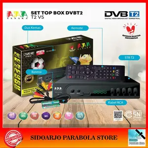 Set Top Box STB TV Digital DVBT2 Tanaka New DVB-T2 UHF Support Wifi