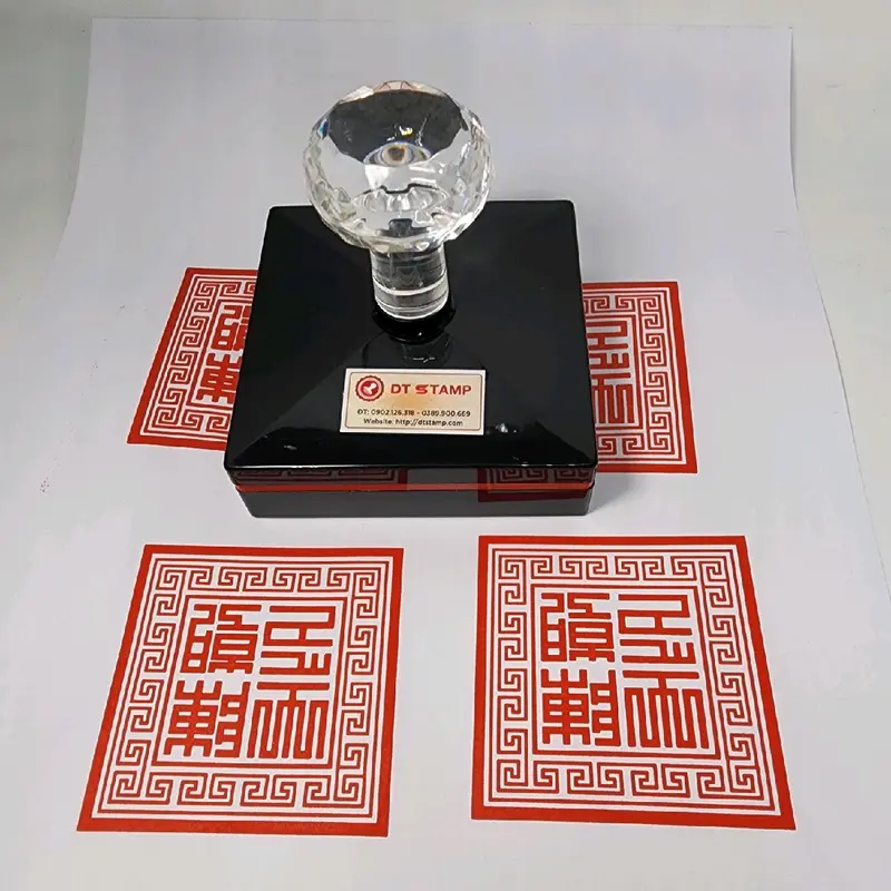 Ấn triện, Dấu đóng sớ liền mực. Dấu Ấn Triện nhà chùa, phục vụ các Thầy 5