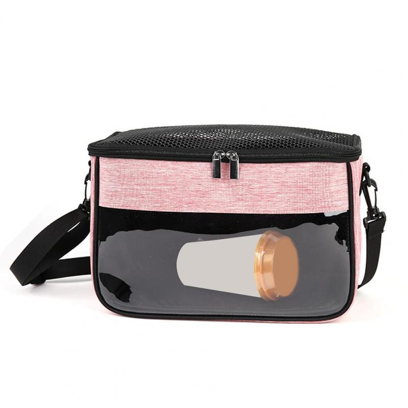 Product Introduction of Hamster Carrier Bag with Removable Liner Pet Travel Bag Transparent Window Hedgehogs Chinchillas Ferrets Small Pet Carrier Bag 22