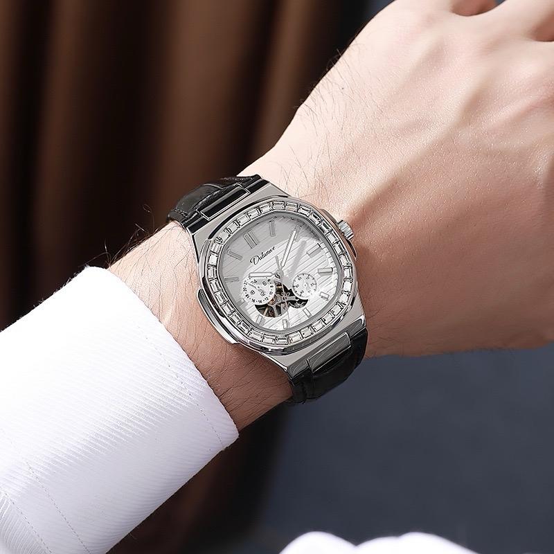 Đồng Hồ Nam Dulunwe D6043 Mặt Tàu Ngầm,Máy cơ Automatic 21 jewels... 1