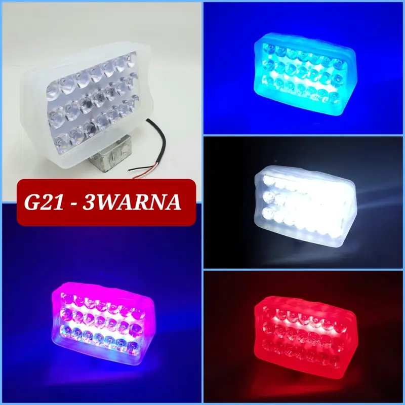 Car Light LED Bar Tembak Sorot Laser Gun Lampu CREE Mobil Motor Lasergun 21 30 Titik Mata 21Watt 21 30 Watt 21W 30Watt 5