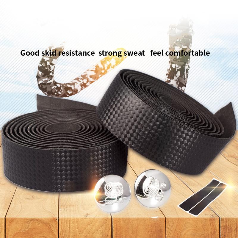 Product Introduction of Bicycle Handlebar Tape Eva Grips Sponge Bike Handle Grip Tape Cycling Anti-slip Handlebar Bar Tape Raod Bike Multi Camoflague 16