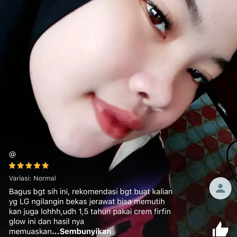 FIRFIN GLOW ORIGINAL BPOM Wajah Hitam Mengencangkan Mencerahkan Kulit Kering Kulit sensitif Perawatan Membersihkan 2