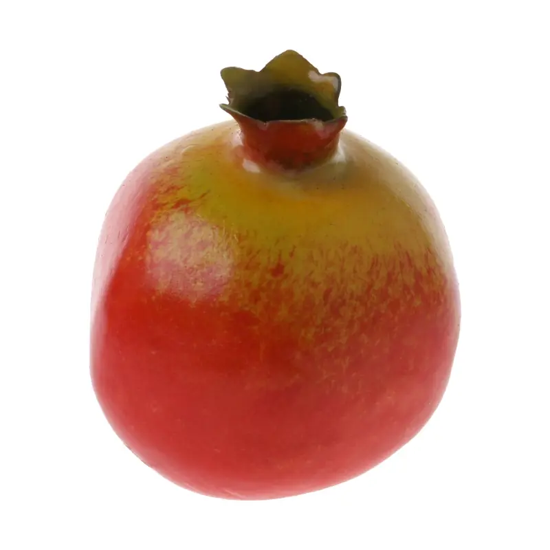 Lifelike Simulation Artificial Pomegranate Fake Fruit Disply Home Party Decor
