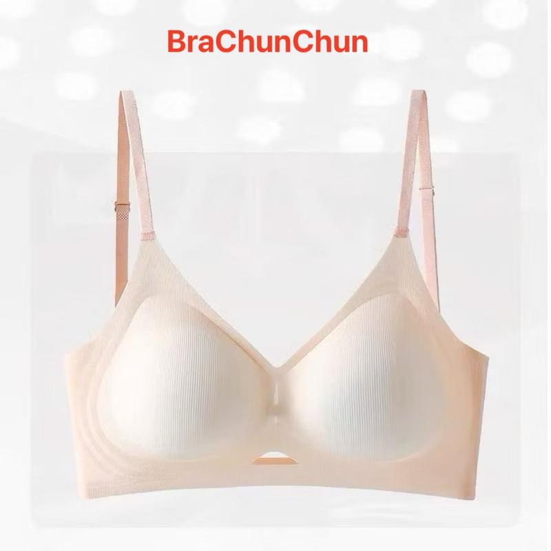 BRACHUNCHUN Mút 3cm và mút 1cm Áo lót nữ bra mút mềm có lỗ thông hơi thoáng khí nâng đẩy mặc được hở lưng 888. Nhung Voi Tim
