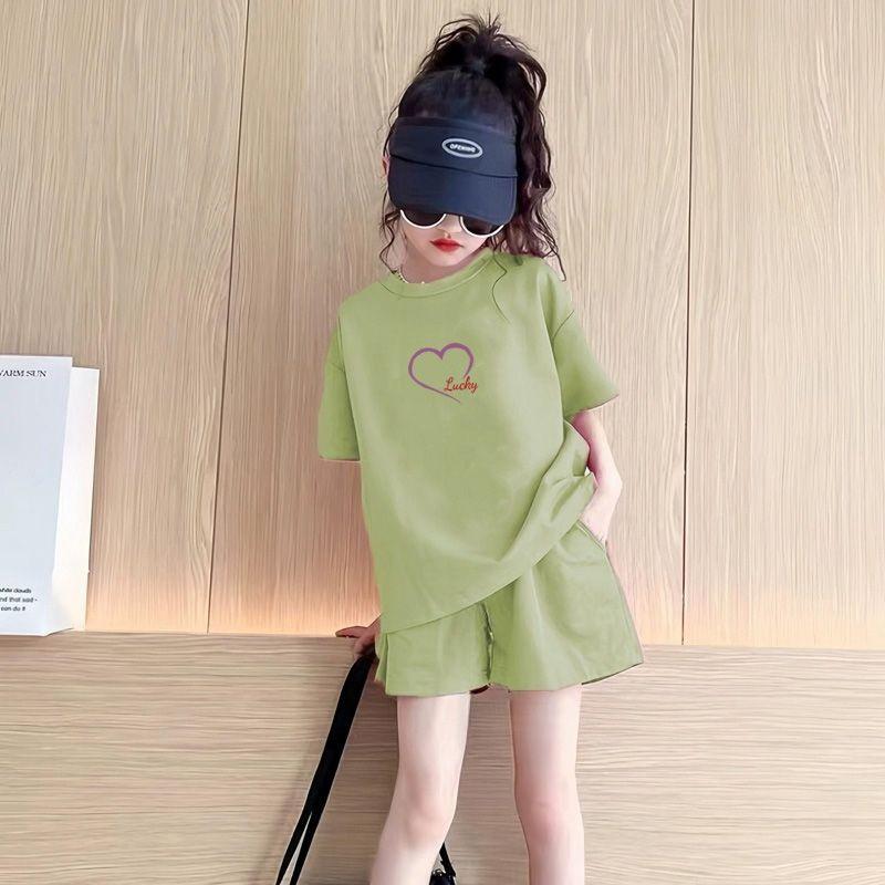 Bộ Đồ Mùa Hè Cho Bé Gái, Thời Trang Phong Cách Phương Tây, Quần Đùi Trẻ Em Mùa Hè, Bộ Đồ Hai Mảnh Thể Thao Đi Chơi, Hàng Mới Về Năm 2025, Bán Chạy Cửa Hàng 4