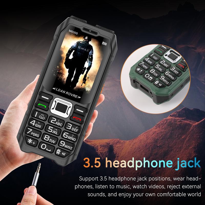 Product Introduction of [1 year warranty]Popular sagem handphone,Long Battery Life Quad SIM Quad Standby Military Large Font Super Loud Electric Dominant Phone Suitable for Elderly/Students,mobile phones,telefon 100 7