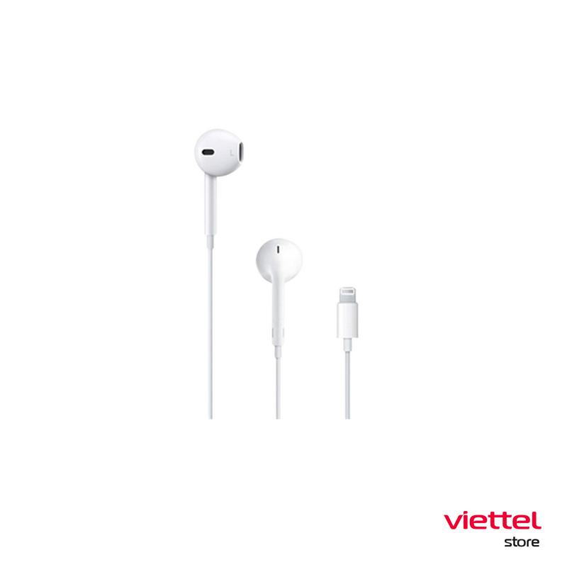 Tai nghe Apple Earpods chân lightning dùng cho iPhone 14 series trở xuống Chính hãng VN/A [Viettel Store]