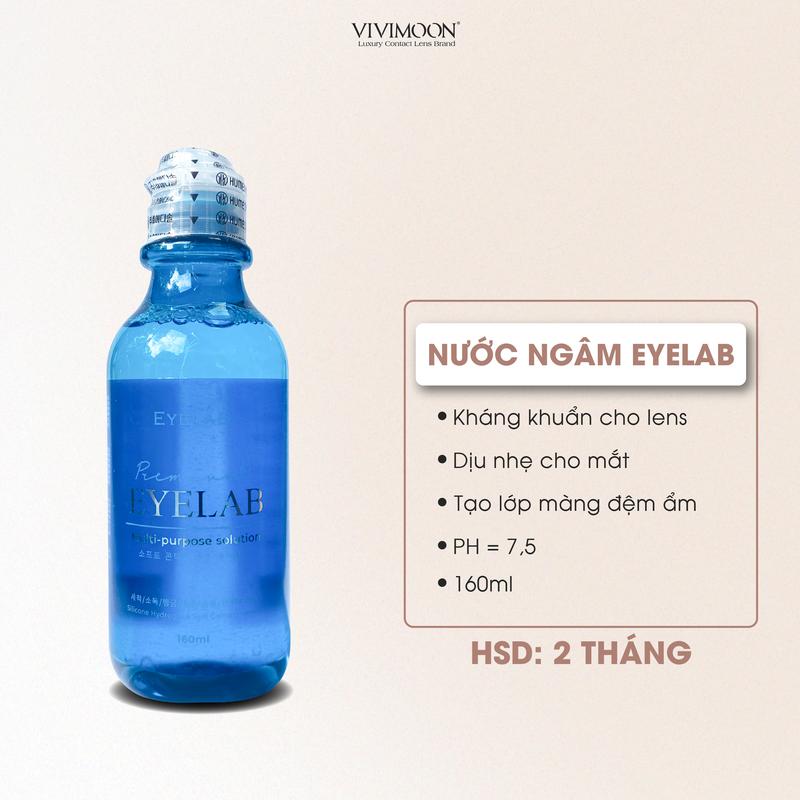 Nước ngâm lens kháng khuẩn dịu nhẹ Eyelab Vivimoon