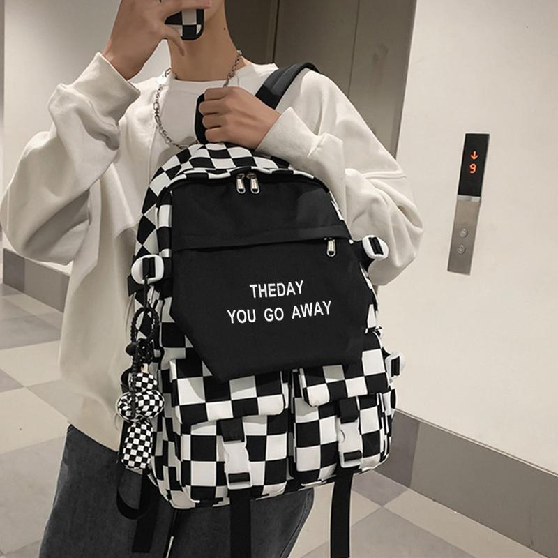 Product Introduction of Balo kẻ T.BAG TBAGB11 phong cách Hàn nổi bật, dễ thương đi học, đi chơi 28