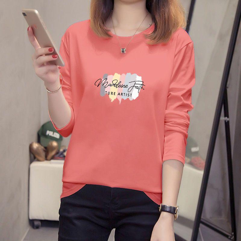 Product Introduction of Áo Thun Dài Tay, Màu Mơ Mùa Thu, Dành Cho Học Sinh Nữ, Dáng Rộng Vừa Vặn, Phong Cách Hàn Quốc, Ngoại Cỡ Ins, Quần Áo Che Nắng, Hàng Mới Về 2022 10