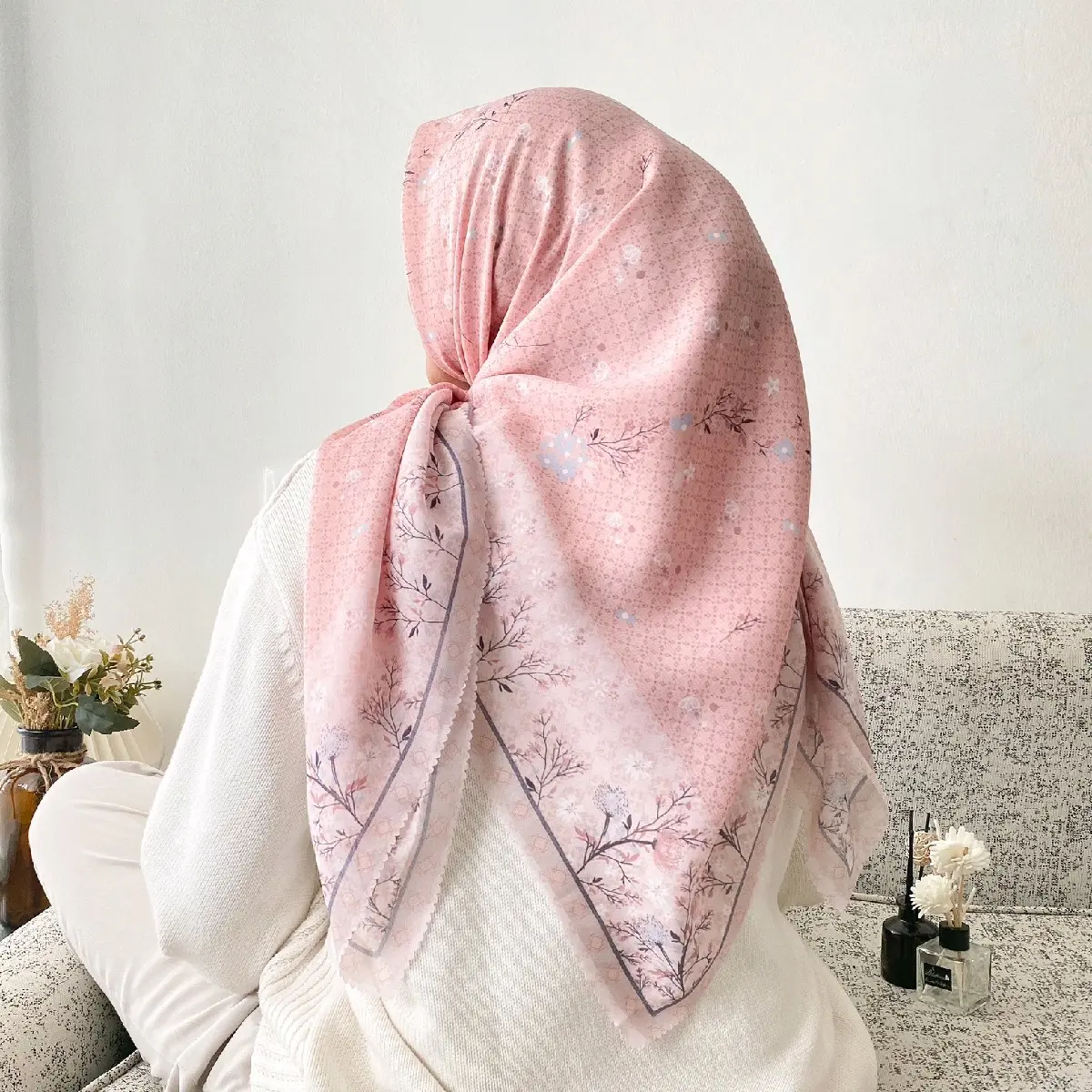 Voal Printing Scarf Isme