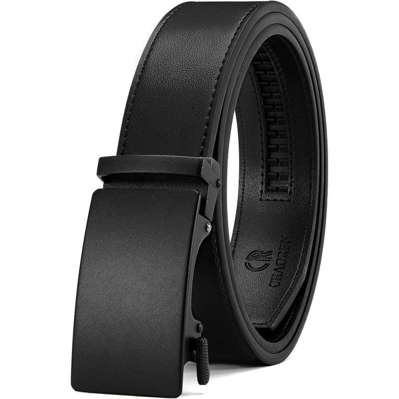 TikTok Shop: Mens Belt Leather Ratchet Belt - Customizable Fit, Effortless  Style (35mm)