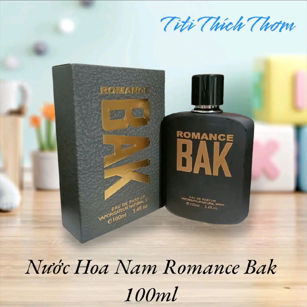 Nước Hoa Nam BAK Romance Ngọt Ngào Quyến Rũ 100ml