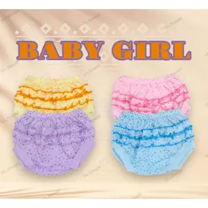 CD Anak Perempuan / Celana bayi pop SMOKE sablon Usia 0-6 bulan size L, XL ( ISI per BIJI )