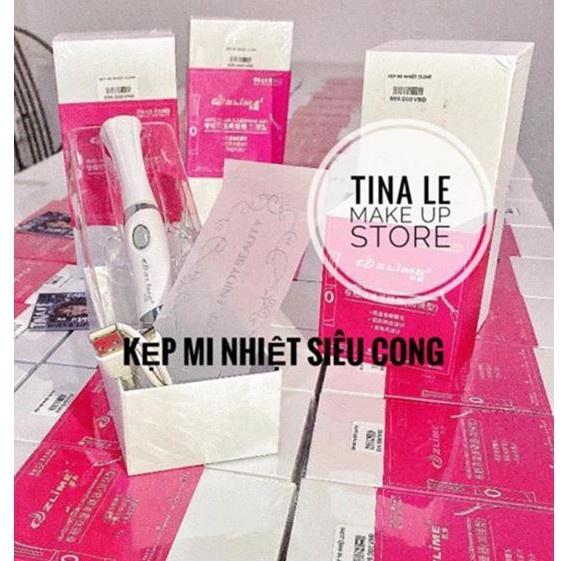 Kẹp mi nhiệt siêu cong Zlime uốn lông mi dùng nhiệt không gây hư tổn mi 8