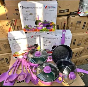 Panci set 13 pics VIODA bahan teplon bagus anti lengket