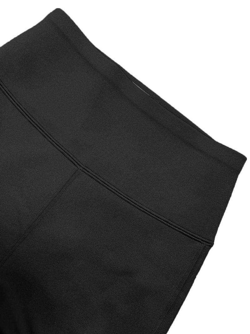 Product Introduction of Women's Solid Thermal Lined High Waist Sports Leggings, Sporty Casual Comfy Warm Skinny Pants for Yoga Gym Workout Running, Ladies Sportswear for Fall & Winter 8