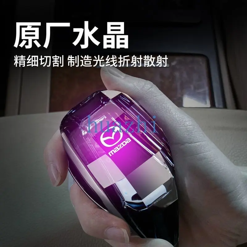 Cần Gạt Số Đèn Pha Pha Lê, Dành Cho Mazda 3 / 5 / 6 / 8, Ruiyi Star City CX-5 / 7 / 9, Cần Gạt Số Sửa Đổi