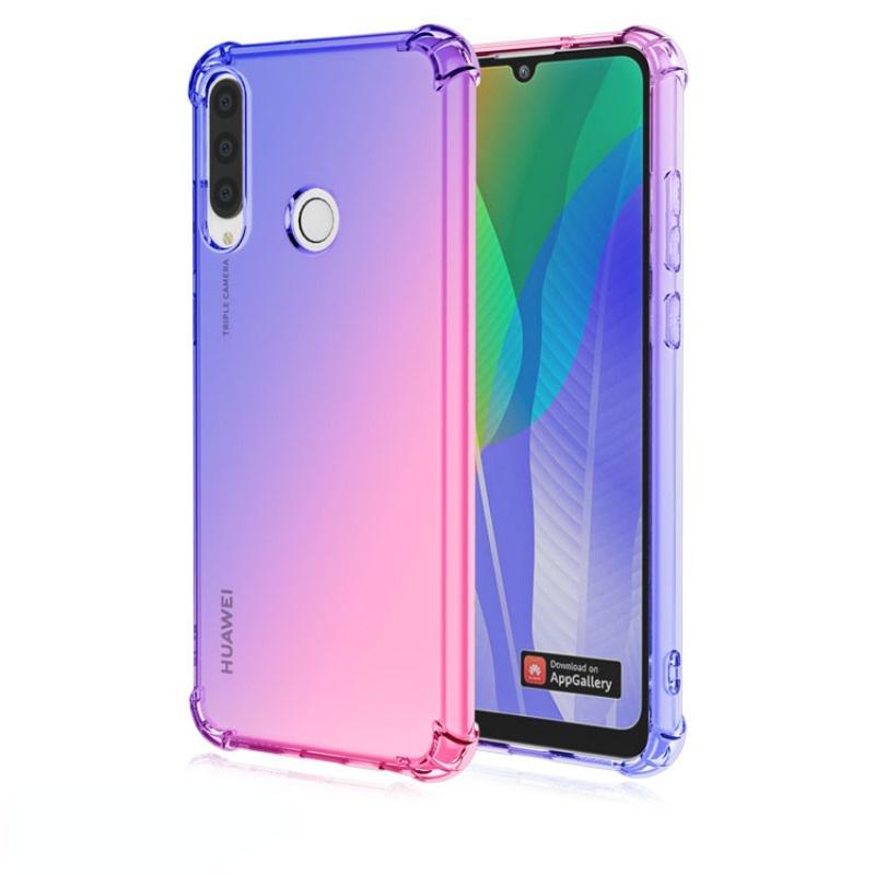 Product Introduction of for Huawei Y6S Y6P Y6 Y5 2018 2019 Y5P Clear Case Gradient Slim Anti Scratch Flexible TPU Shockproof Cover 7