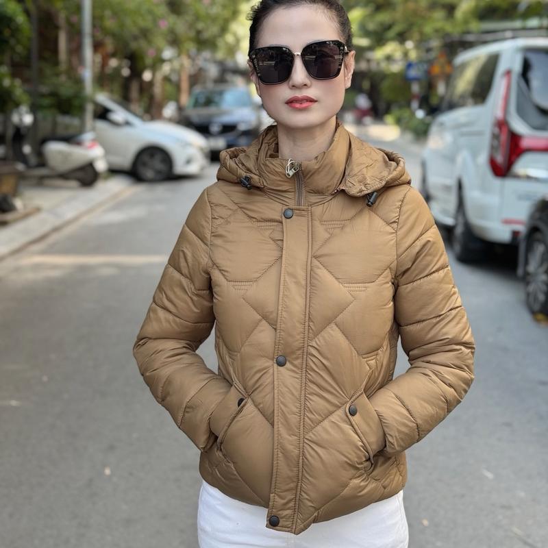 Áo khoác nữ, áo phao nữ siêu nhẹ dáng ngắn mã C1