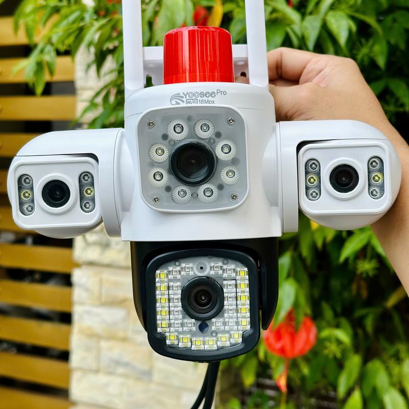 Camera YOOSEE Ngoài Trời 4 mắt Độ Phân Giải 18M (Xoay Được 3 - TikTok ...