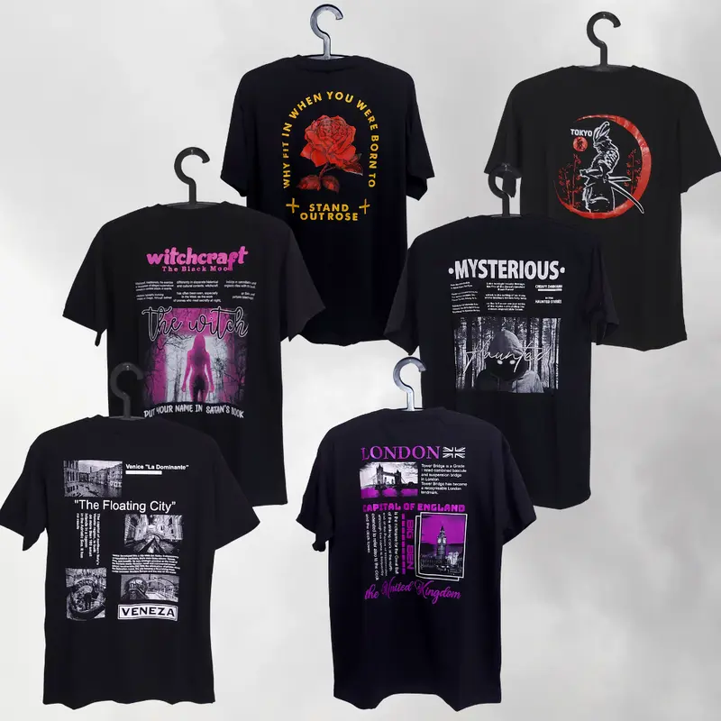 Kaos Distro Katun Premium Sablon Berkualitas 0