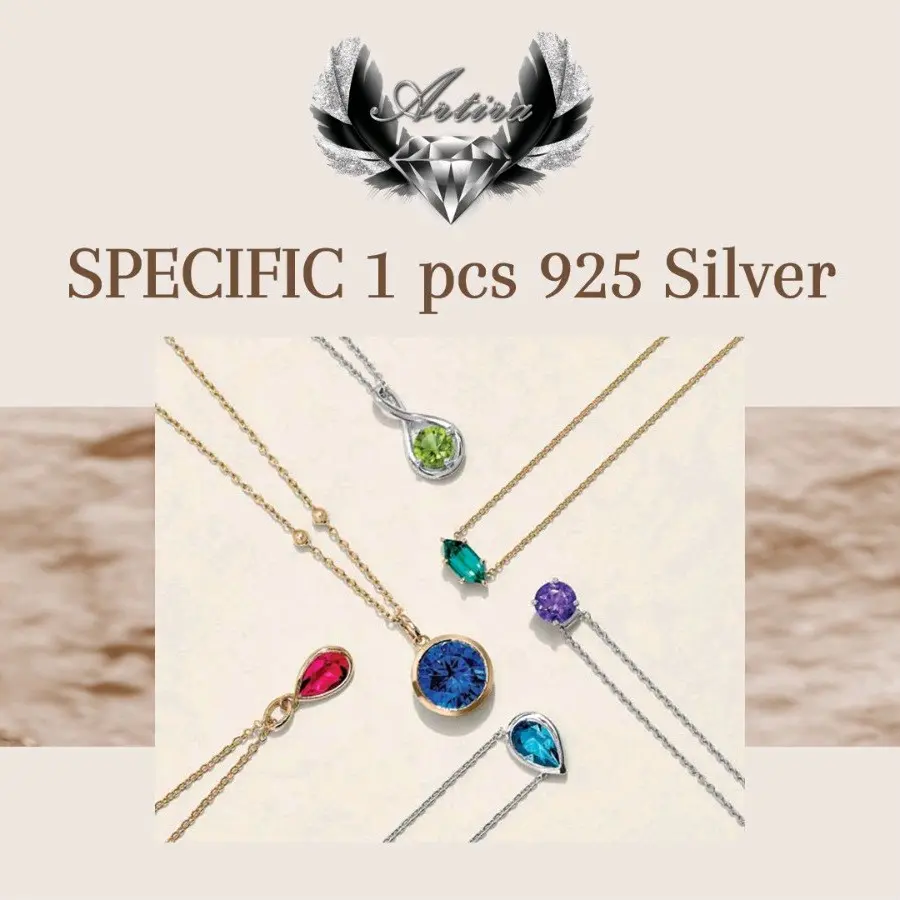 Jewerly 925 Silver with Natural Gemstone