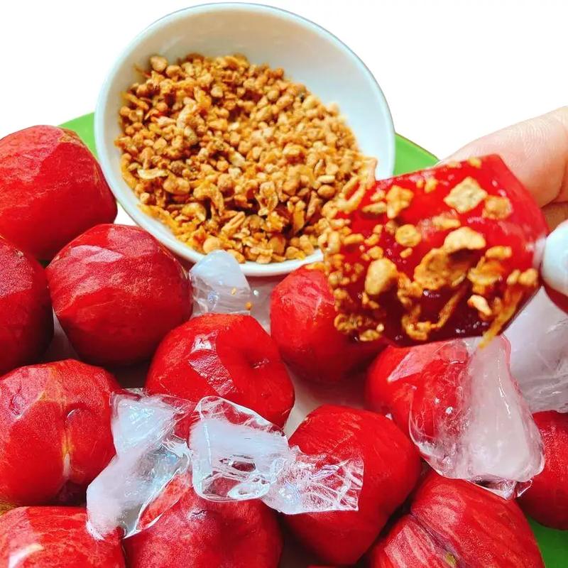 Muối xí muội đà lạt hũ 500gram chấm trái cây ngon Chua Foods Cay Gia Vị