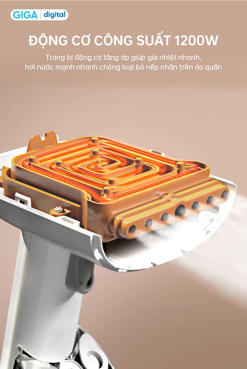 Product Introduction of Bàn ủi hơi nước cầm tay Aqua SH2502R - Công suất 1200W - Dung tích 250ml - Ủi phẳng hoặc treo - Nút phun tự động 15 phút - Là Quần Áo, Ủi Quần Áo 1