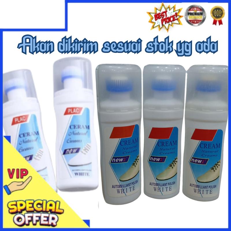 Semir Putih untuk Sepatu Spatu / Cairan Pemutih Sepatu / Semir Sepatu / Smir Sepatu Spatu / Semir Sepatu Cair / Alat Pembersih Sepatu Shoe Shoes Cleaner Sneaker 2