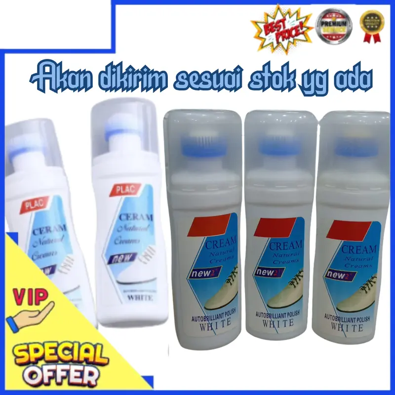 Semir Putih untuk Sepatu Spatu / Cairan Pemutih Sepatu / Semir Sepatu / Smir Sepatu Spatu / Semir Sepatu Cair / Alat Pembersih Sepatu Shoe Shoes Cleaner Sneaker 2