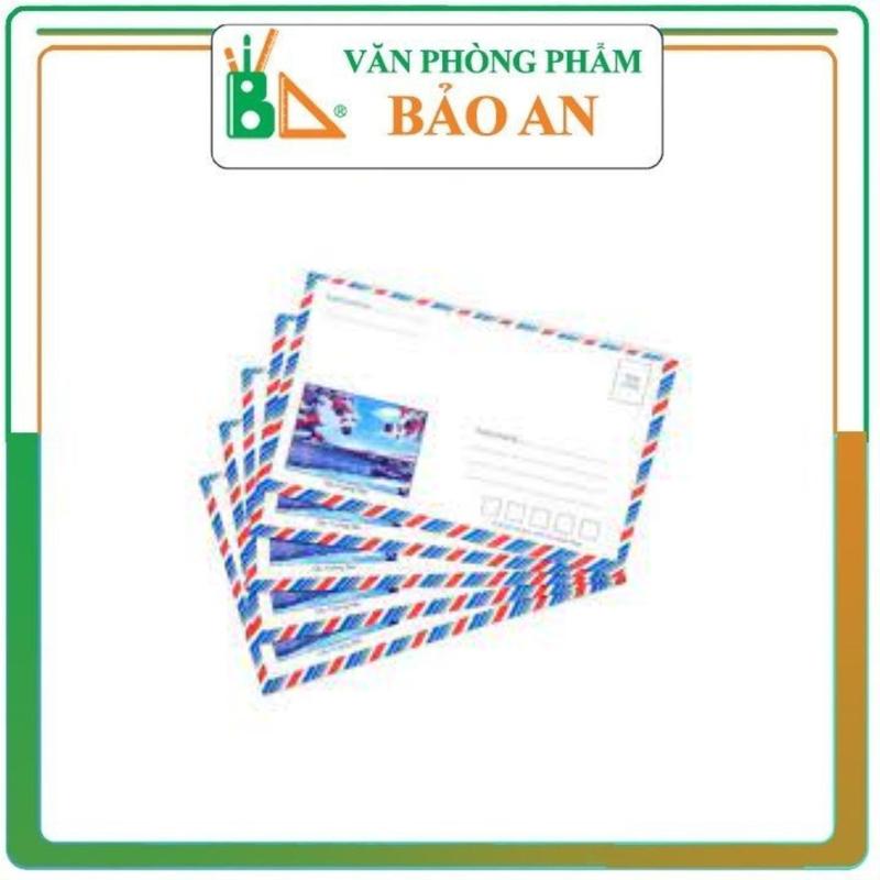 100 Chiếc Phong Bì Thư Bưu Điện Loại Đẹp Có Keo Dán - Phong bì thư được trang bị lớp keo dán ở phần nắp bao vô cùng tiện lợi