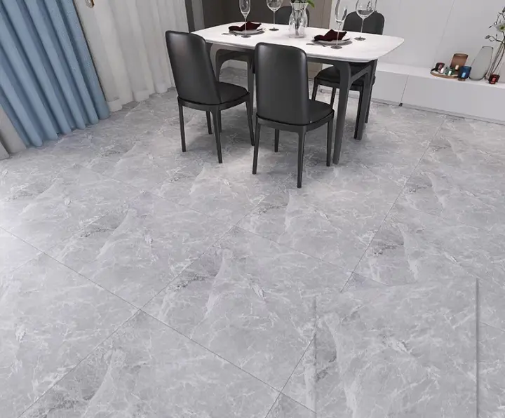 sàn nhựa xi măng vuông keo sẵn kích thước 45x45cm 7