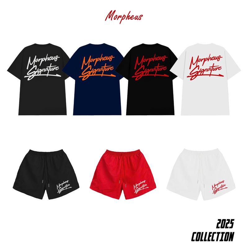 ComBo MPU set bộ đồ áo thun + quần short dù streetwear set đồ local brand unisex morpheus vải cotton thoáng mát