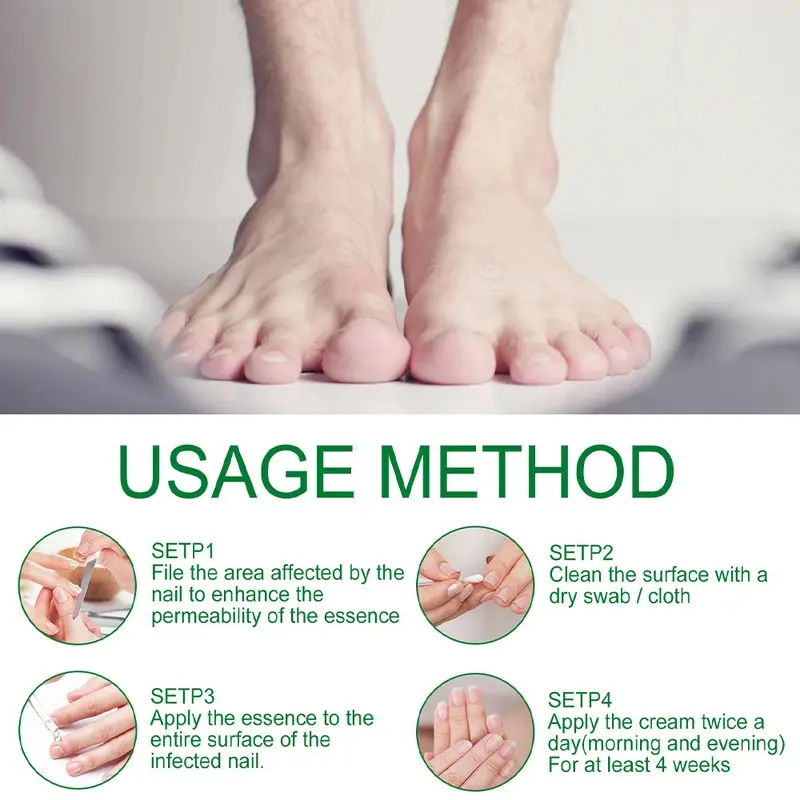 EELHOW Nail Repair Gel Strengthen Brighten Toenails Foot Nail Care Treatment Ginger Kutek 4