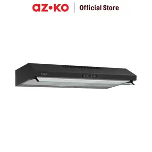 AZKO Klaz 90 cm Airevo Penghisap Asap Dapur Touch Motion - Hitam Cooker Hood Penghisap Asap Range Hood Alat Hisap Dapur Kitchen Hood
