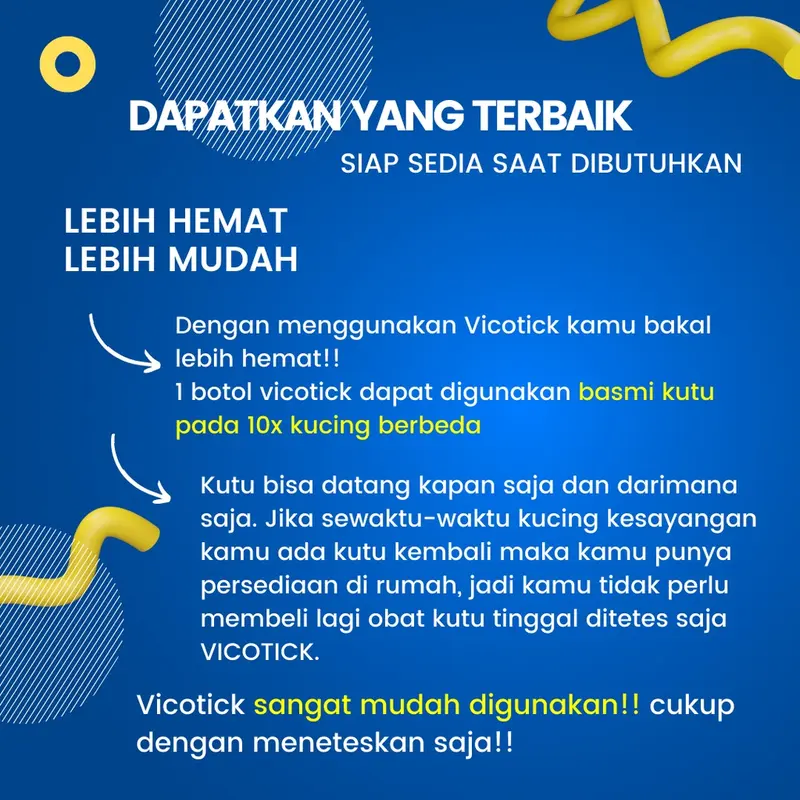(COD) Obat Kutu Ampuh Anti Kutu Kucing Vicotick Basmi Kutu Kucing Sampai Telor-Telornya Garansi Kucing Bersih Kutu Mati 6