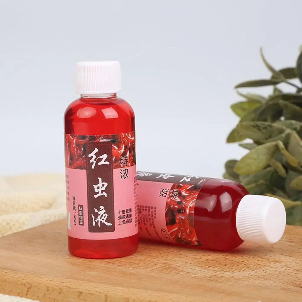Mồi Câu Cá, Dạng Lỏng, Thu Hút Cá, Ổn Định Pha Trộn, Thích Hợp Cho Các Hoạt Động Thể Thao Và Ngoài Trời, Sâu Dạng Lỏng Màu Đỏ, X0N2