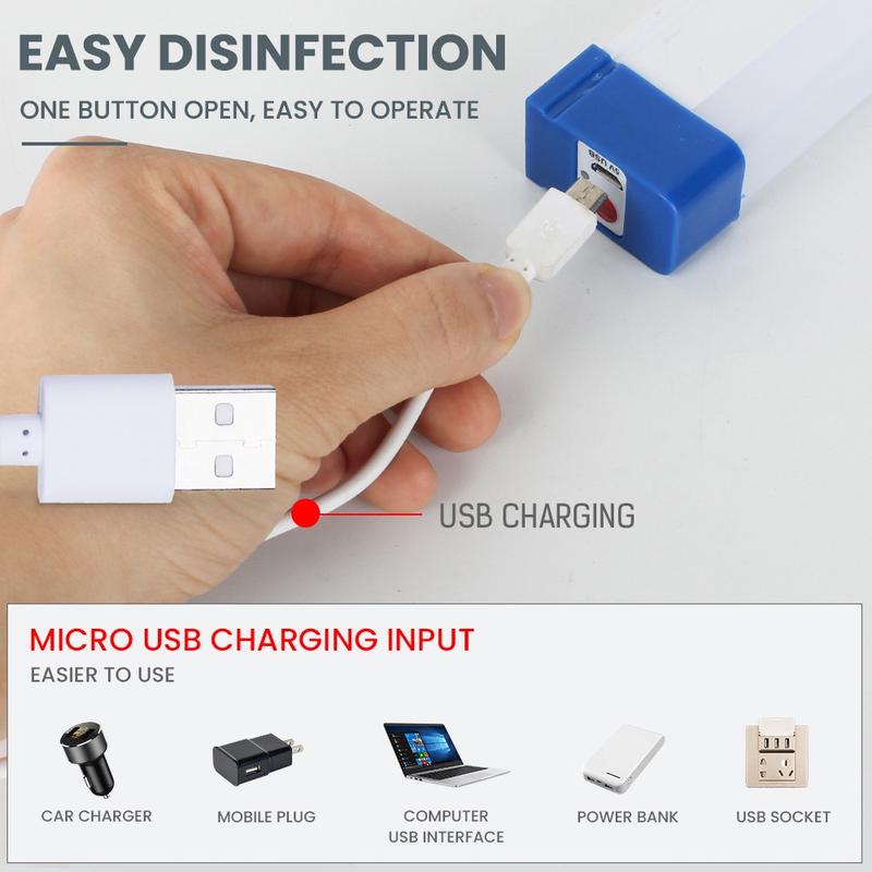 Product Introduction of USB Rechargeable Magnetic Emergency LED Light Lamp Outdoor Portable Light Tube Night Market Lamp solar magnetic 20