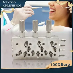 Sparepart Dental Unit Master Valve Controller 3 In 1 Dental Valve Water Diaphragm Membrane